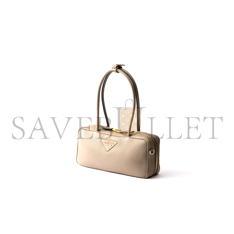 PRADA MEDIUM LEATHER TOP-HANDLE BAG 1BB126 (28*13*8cm) PRADA MEDIUM LEATHER TOP-HANDLE BAG 1BB126 (28*13*8cm)